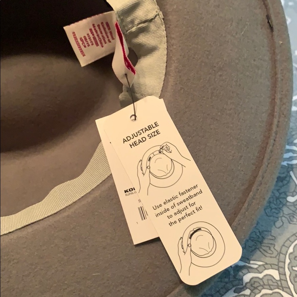Grey felt hat. - Picture 5 of 6